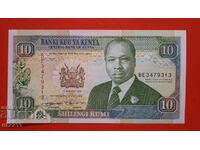 Banknote 10 shillings Kenya