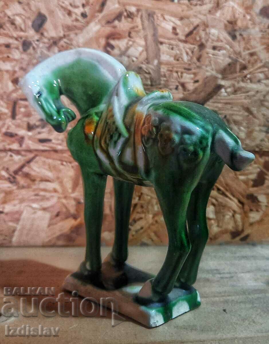 Δημοπρασία Παλιά φιγούρα αλόγου, τρωική κεραμική Δημοπρασία Παλιά φιγούρα αλόγου, τρωική κεραμική