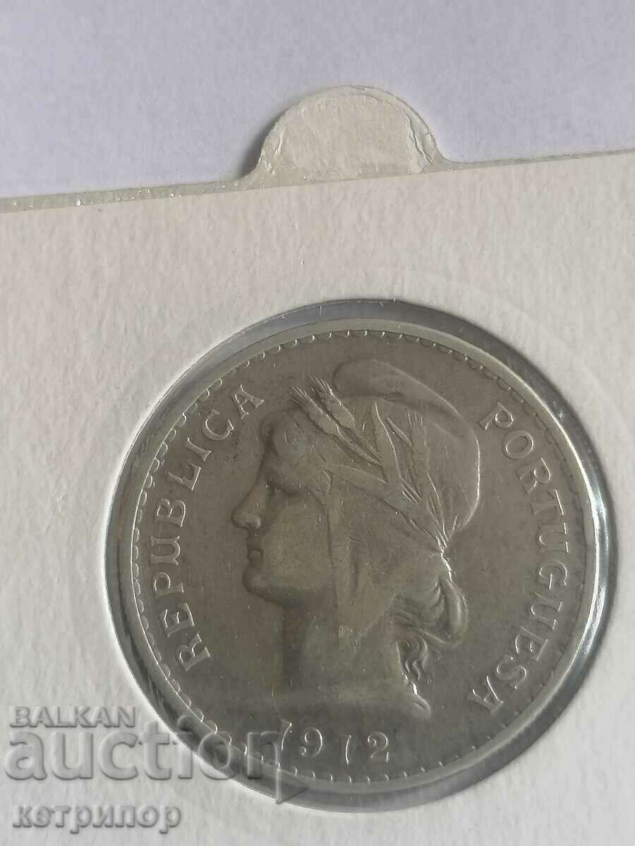 50 centavos Πορτογαλία 1912 Ασημένιο με τιμή € 39.00 | 76.28 BGN