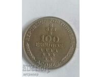 100 escudos Azores 1980