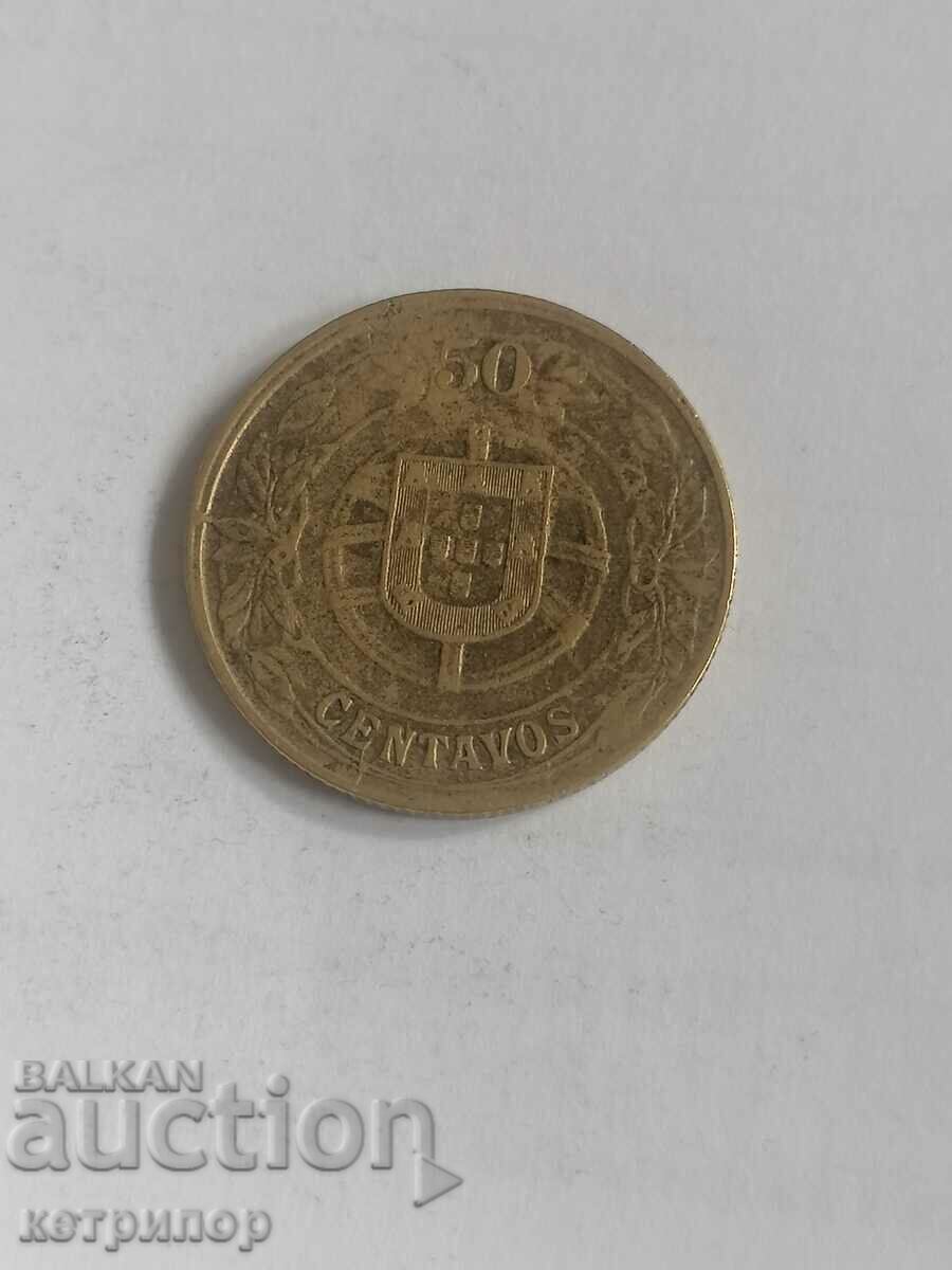 50 centavo Portugalia 1926