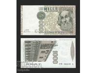 Италия 1000 лири 1982, неупотребявана