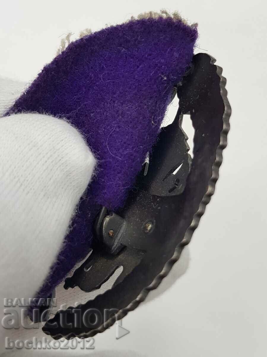 Very rare Romanian military academy badge - 6 Very rare Romanian military academy badge - 6