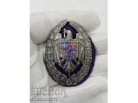 Very rare Romanian military academy badge