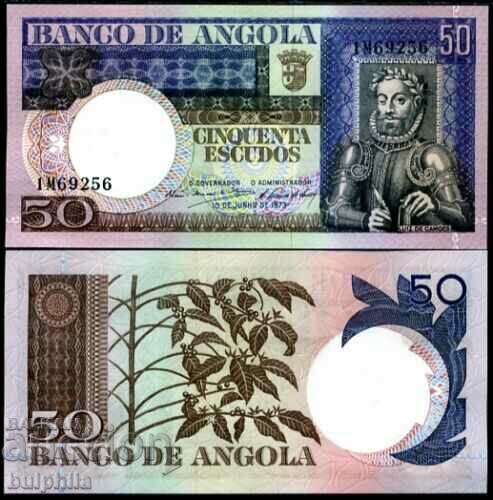 Angola 50 escudo 1973, αχρησιμοποίητο