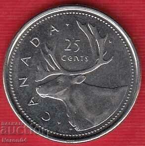 25 cents 2002, Canada