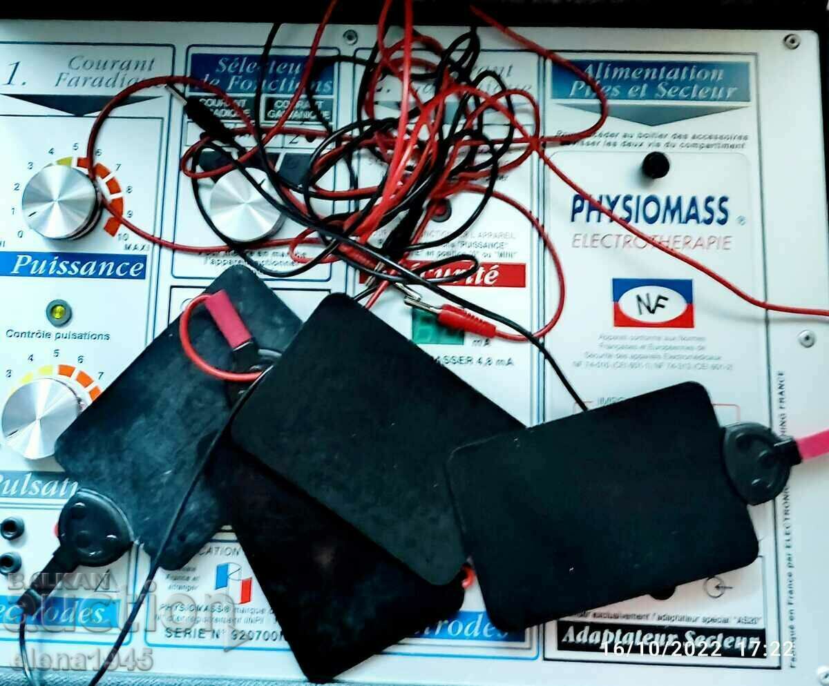 Γαλλική συσκευή ηλεκτροθεραπείας με τιμή 300.00 BGN | € 153.39 Γαλλική συσκευή ηλεκτροθεραπείας με τιμή 300.00 BGN | € 153.39