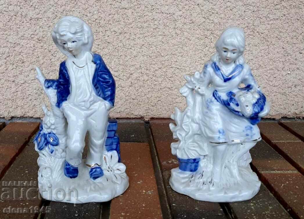 Porcelain statuettes