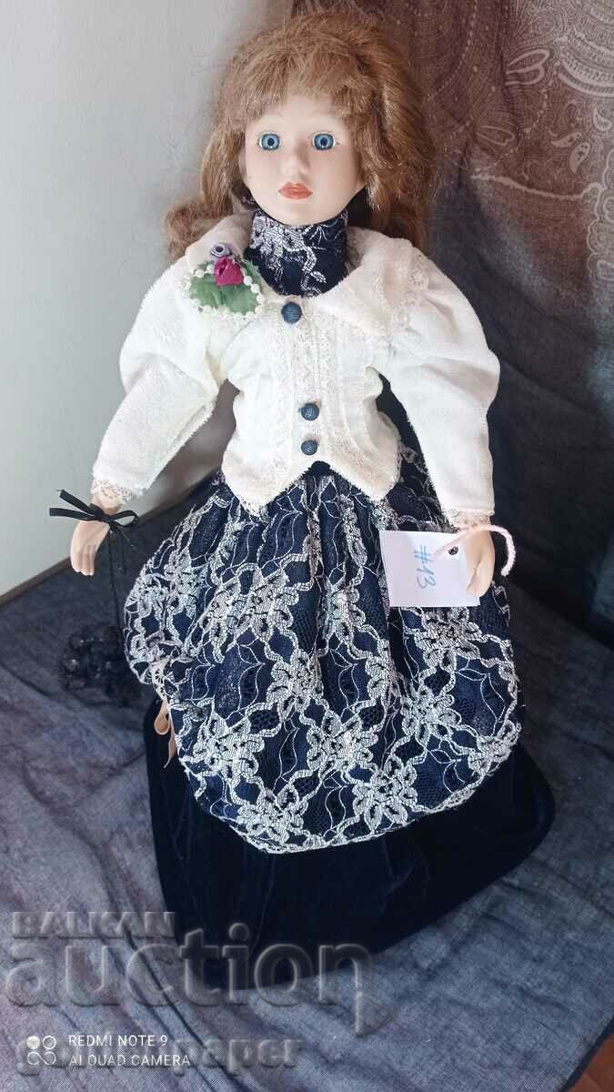 Victorian Porcelain Doll 45cm