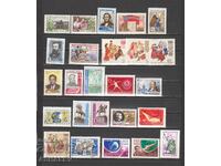 Ρωσία /ΕΣΣΔ/ παρτίδα 1961 παρτίδα με 25 καθαρά γραμματόσημα