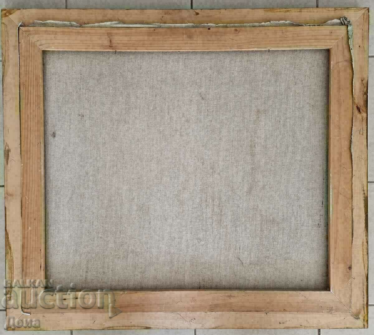 Licitație Un tablou interesant de maestru din anii 90.