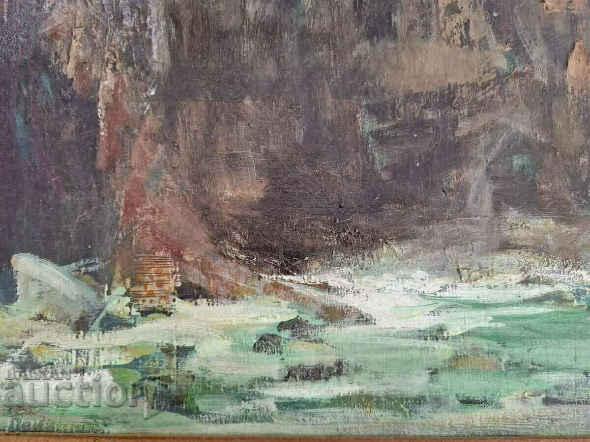 An interesting master painting from the 90s. - 5