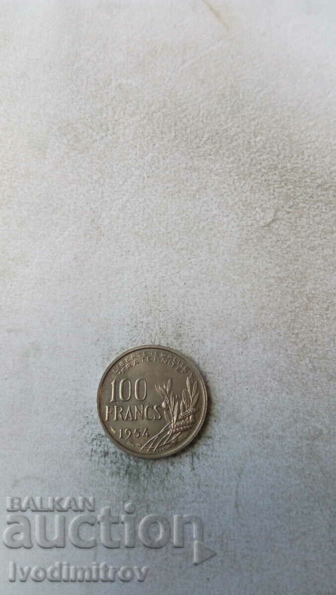 Γαλλία 100 φράγκα το 1954