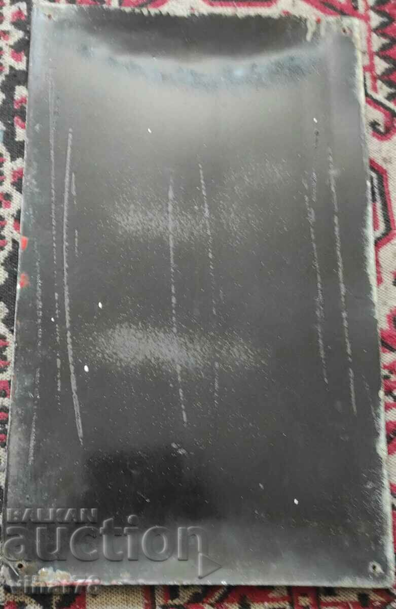 Delivery of GRAND OLD SOC. ENAMEL PLATE Delivery of GRAND OLD SOC. ENAMEL PLATE