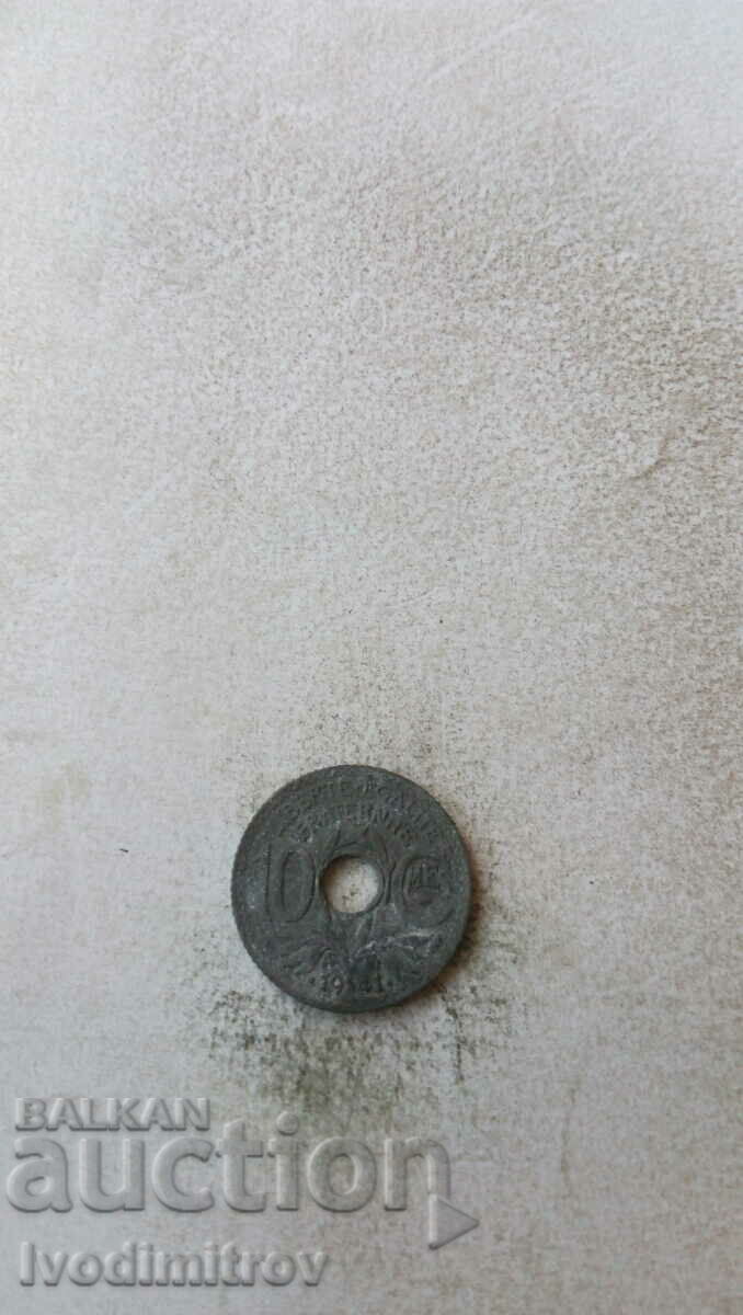 France HIGHER 10 centimes 1941