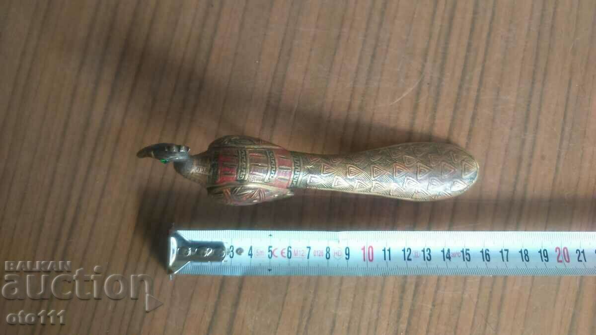 BRONZE FIGURE STATUETTE - PEACOCK with price 30.00 BGN | € 15.34 BRONZE FIGURE STATUETTE - PEACOCK with price 30.00 BGN | € 15.34