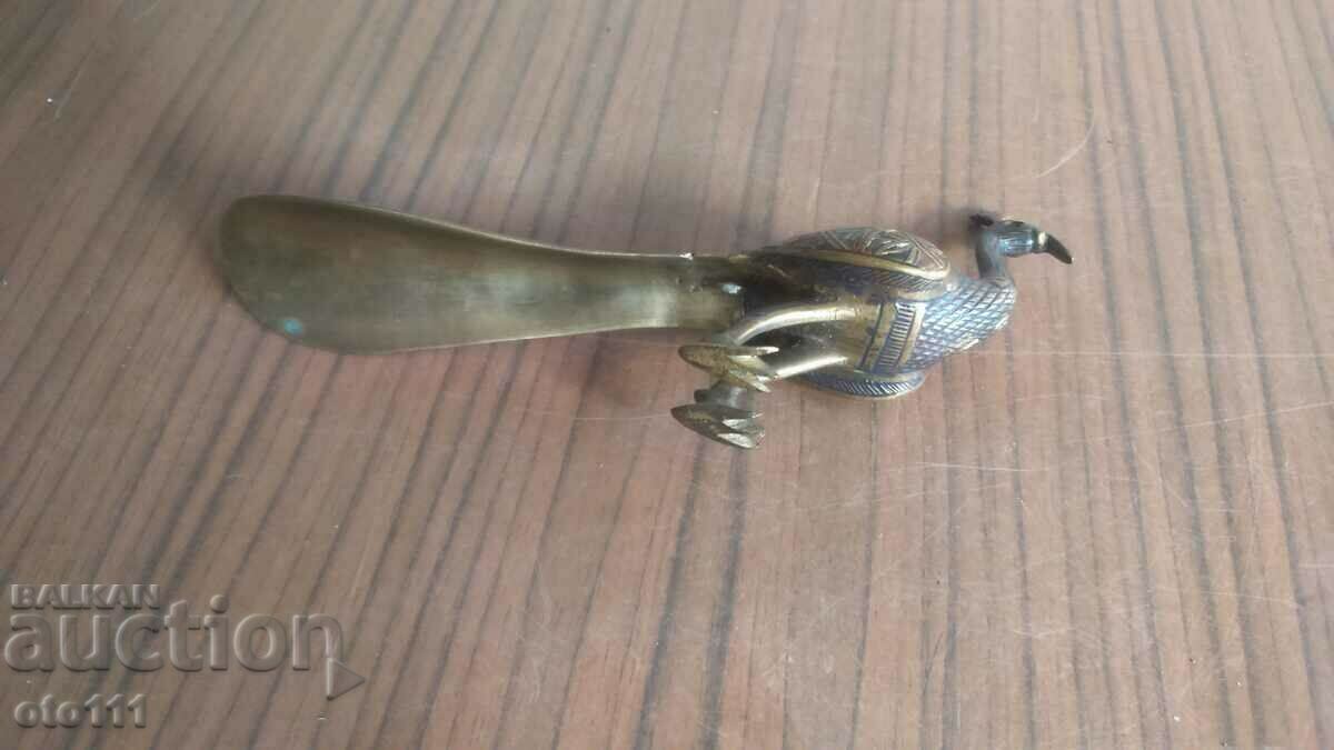 Delivery of BRONZE FIGURE STATUETTE - PEACOCK Delivery of BRONZE FIGURE STATUETTE - PEACOCK