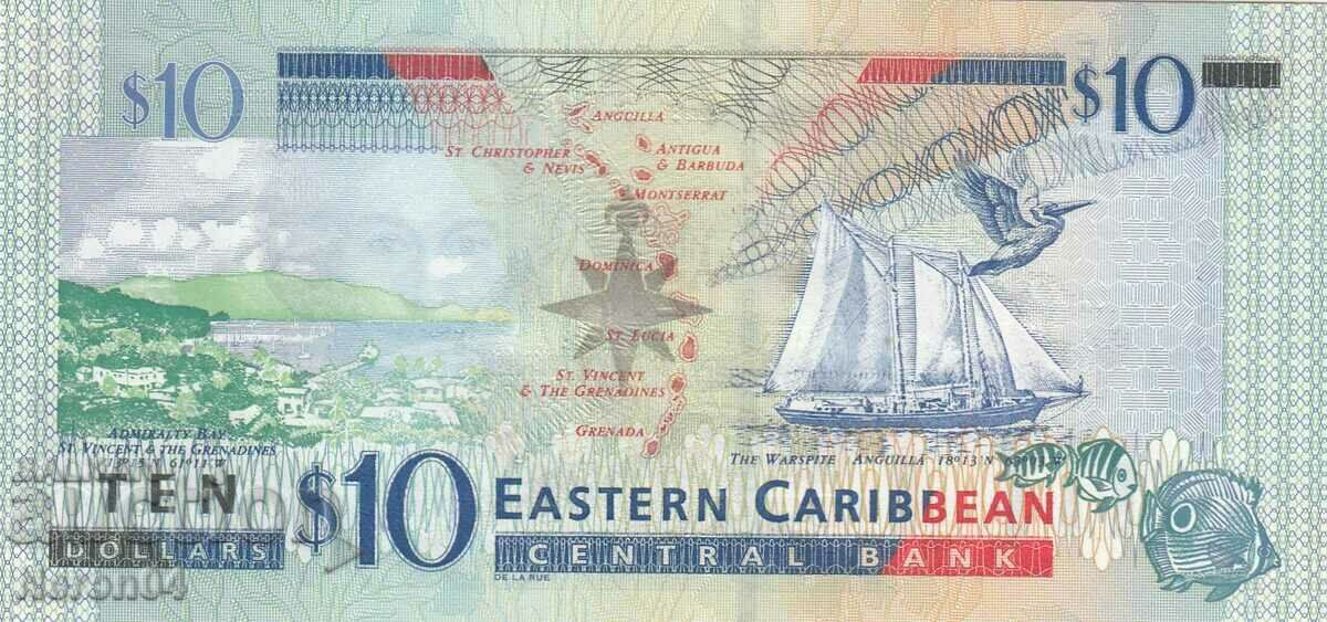10 dolari 2003, Antigua cu preț 109.99 BGN | € 56.24