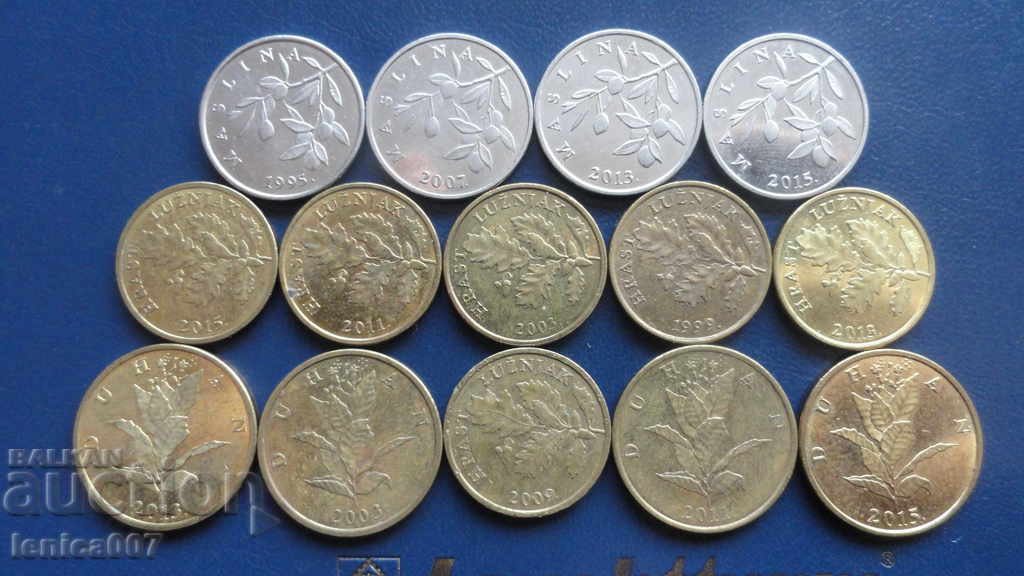 Croația - Monede (14 bucăți) - 5