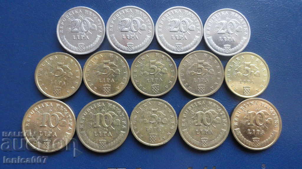 Croatia - Coins (14 pieces) - 6 Croatia - Coins (14 pieces) - 6