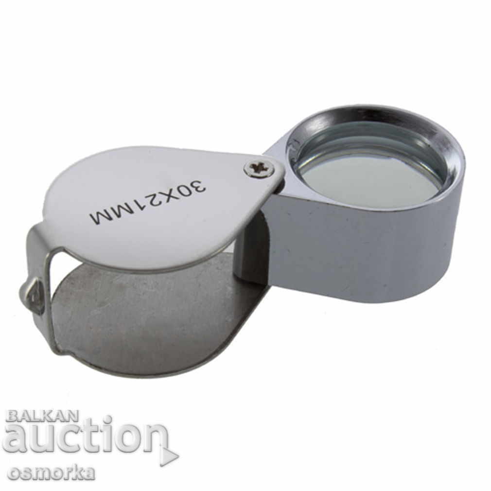Delivery of Clockwork, numismatic magnifying glass 30x new 30X Delivery of Clockwork, numismatic magnifying glass 30x new 30X