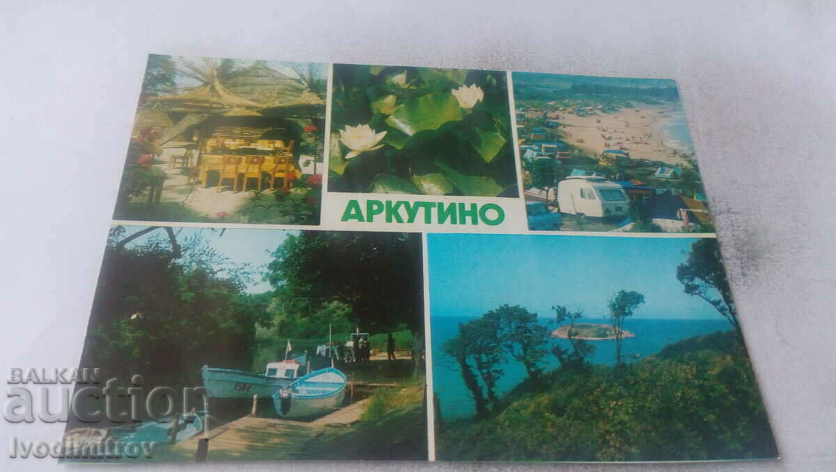 Carte poștală Arcutino Collage 1980