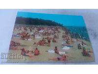 Пощенска картичка Бургас Плажът