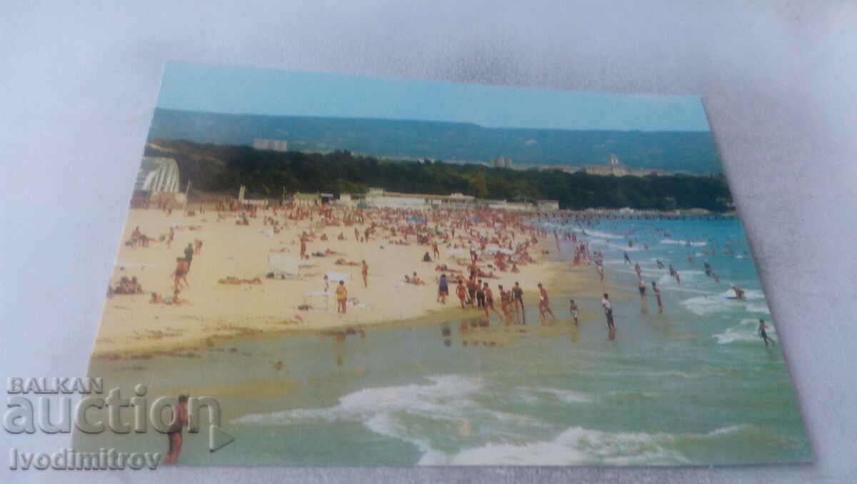 Plaja carte poștală Varna