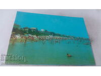 Postcard Pomorie Beach 1978