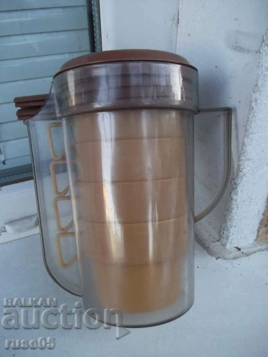 Set (cups, saucers, jugs) from soca tourist for liquids with price 10.00 BGN | € 5.11 Set (cups, saucers, jugs) from soca tourist for liquids with price 10.00 BGN | € 5.11