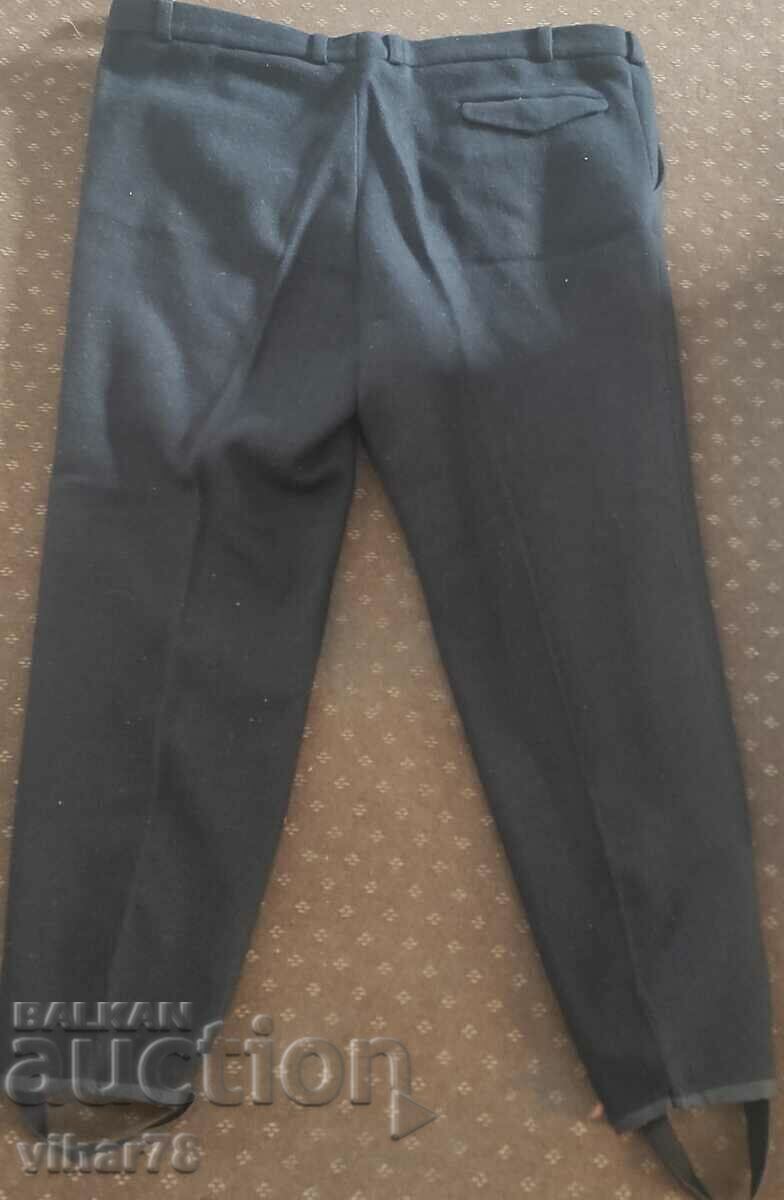 Pantaloni retro cu etichetă - 6