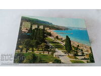 Καρτ ποστάλ Golden Sands Γενική άποψη 1975