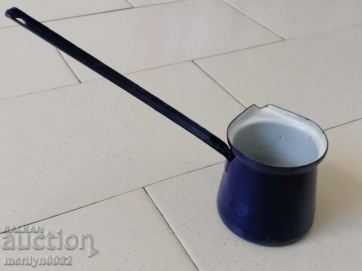 Old enamel jesse, enamel coffee with price 32.00 BGN | € 16.36