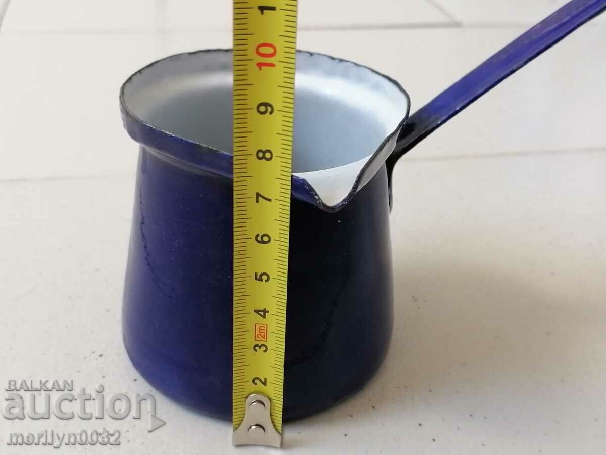 Old enamel jesse, enamel coffee - 5