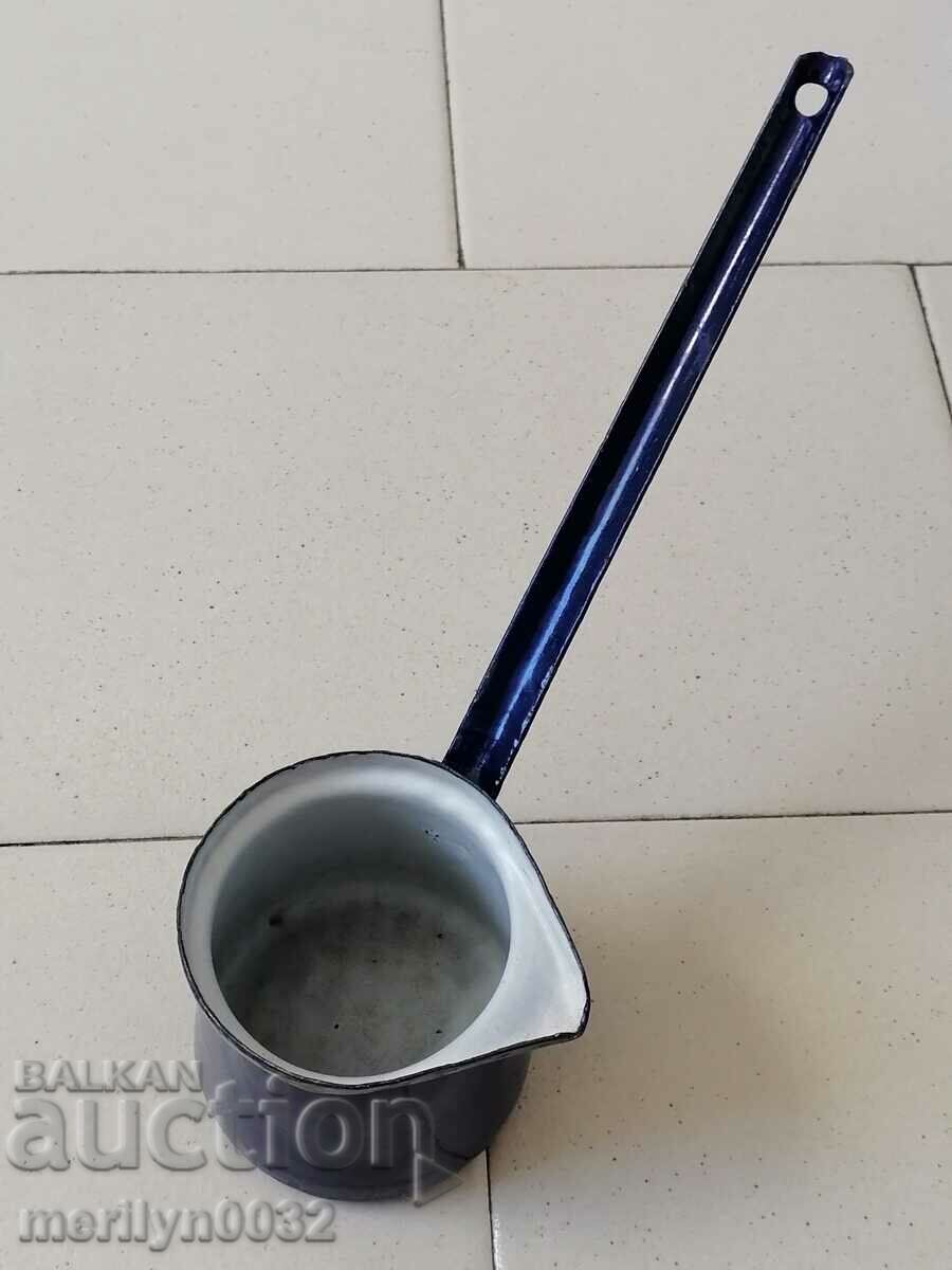 Old enamel jesse, enamel coffee - 7