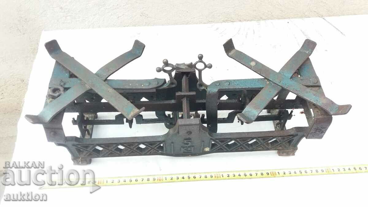 PHARMACIST'S SCALE 5 KG - VIENNA - WORKING - MASSIVE RAILWAY - 5 PHARMACIST'S SCALE 5 KG - VIENNA - WORKING - MASSIVE RAILWAY - 5