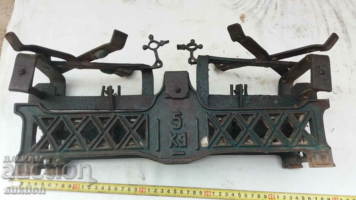 PHARMACIST'S SCALE 5 KG - VIENNA - WORKING - MASSIVE RAILWAY - 6 PHARMACIST'S SCALE 5 KG - VIENNA - WORKING - MASSIVE RAILWAY - 6