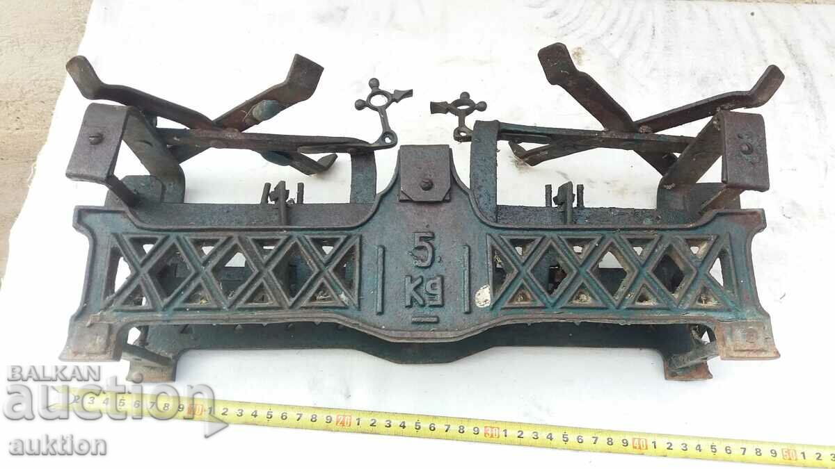 PHARMACIST'S SCALE 5 KG - VIENNA - WORKING - MASSIVE RAILWAY - 7 PHARMACIST'S SCALE 5 KG - VIENNA - WORKING - MASSIVE RAILWAY - 7