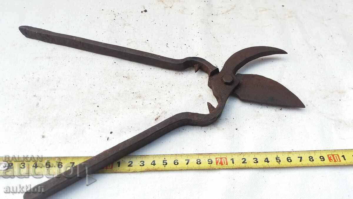 SOLID FORGED RENAISSANCE VINE CUTTING SCISSORS - 6 SOLID FORGED RENAISSANCE VINE CUTTING SCISSORS - 6