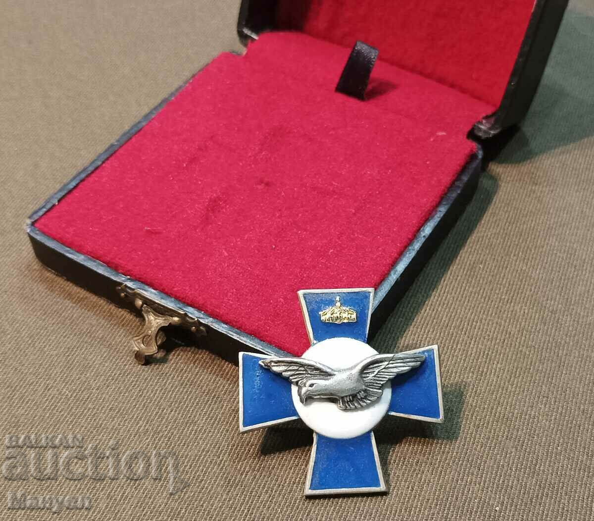 Old military pilot badge.