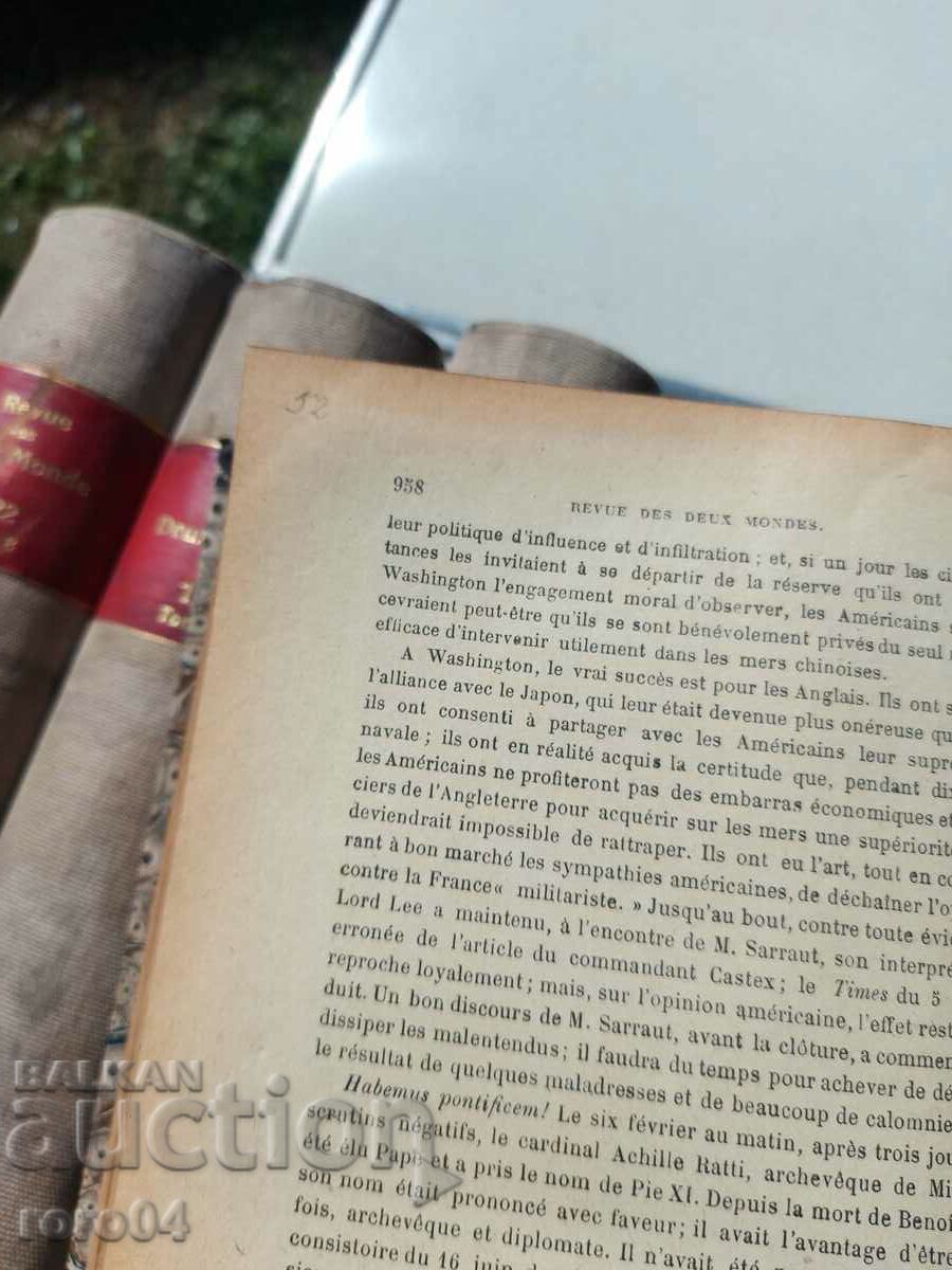REVUE des DEUX MONDES - 7 REVUE des DEUX MONDES - 7
