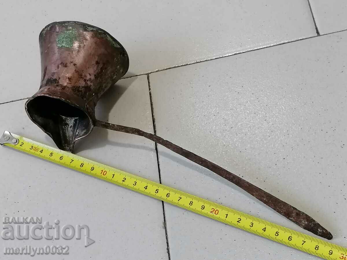 Old copper tin, coffee, baker, copper pot - 7 Old copper tin, coffee, baker, copper pot - 7