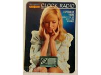 1970 SOC CALENDAR CALENDAR SHARP RADIO RADIO
