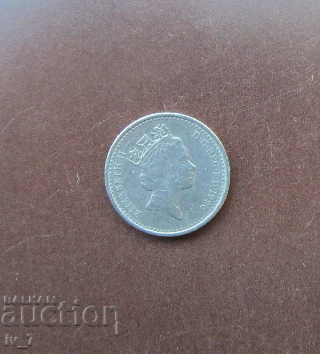 5 pence Great Britain 1990 with price 0.49 BGN | € 0.25 5 pence Great Britain 1990 with price 0.49 BGN | € 0.25