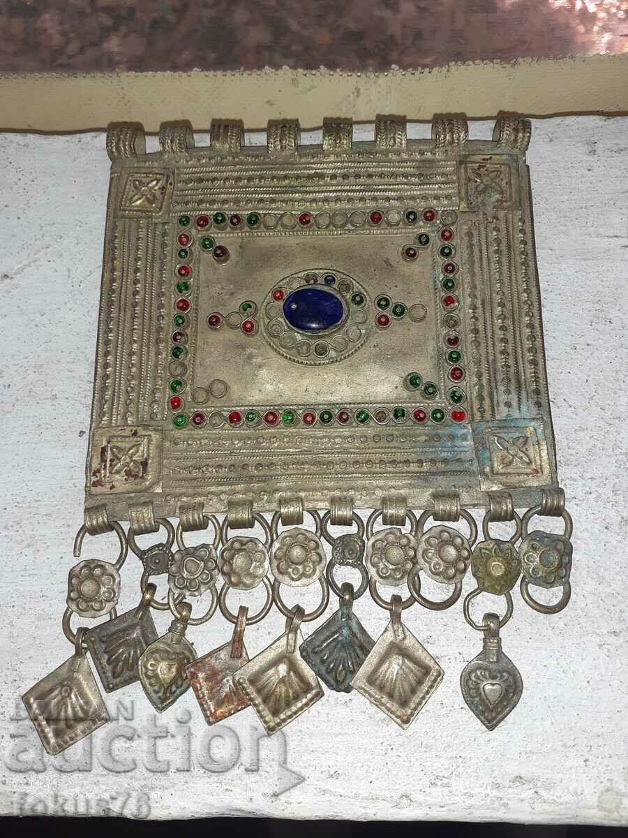 A large Ottoman renaissance jeweled musket flecked sachan - 6 A large Ottoman renaissance jeweled musket flecked sachan - 6