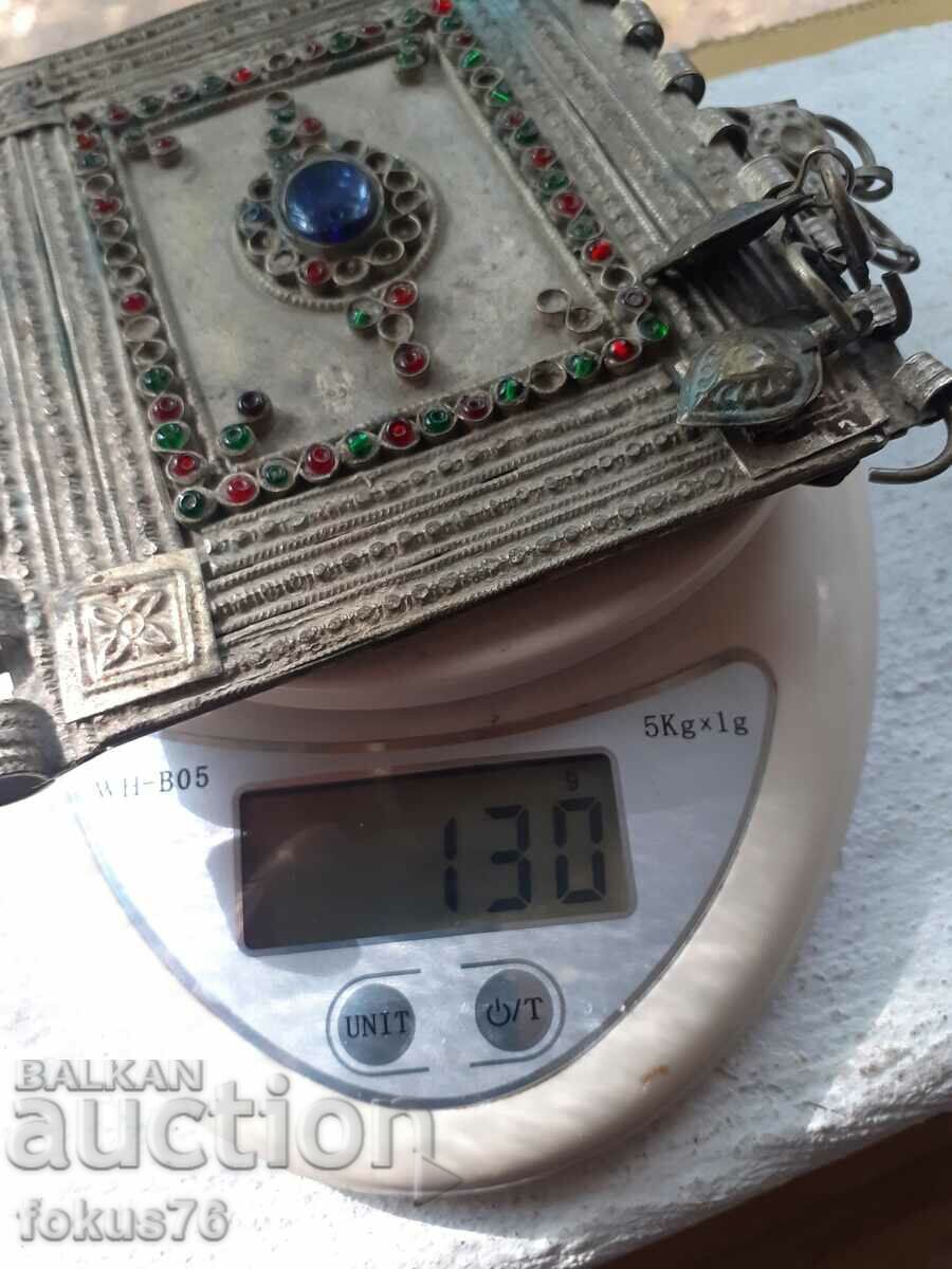 A large Ottoman renaissance jeweled musket flecked sachan - 7 A large Ottoman renaissance jeweled musket flecked sachan - 7