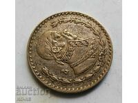 Сребърна монета 1 песо Мексико 1960 г