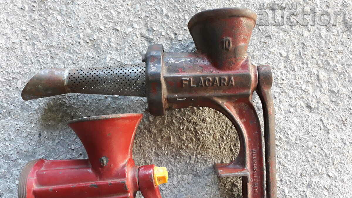 FLAGARA 10 8 meat grinder Romania lot with price 35.00 BGN | € 17.90 FLAGARA 10 8 meat grinder Romania lot with price 35.00 BGN | € 17.90
