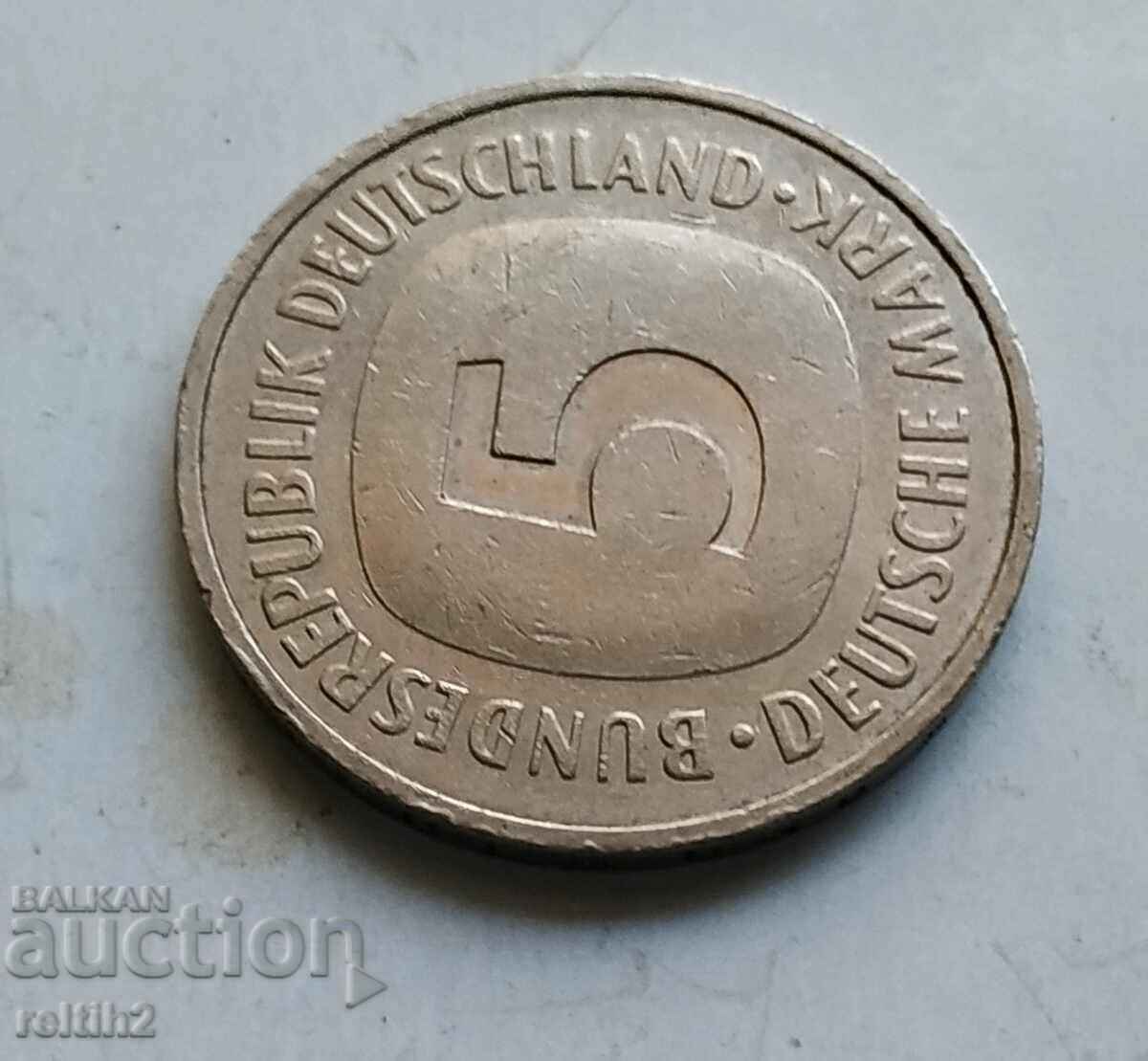 Auction 5 stamps Germany 1990 Auction 5 stamps Germany 1990