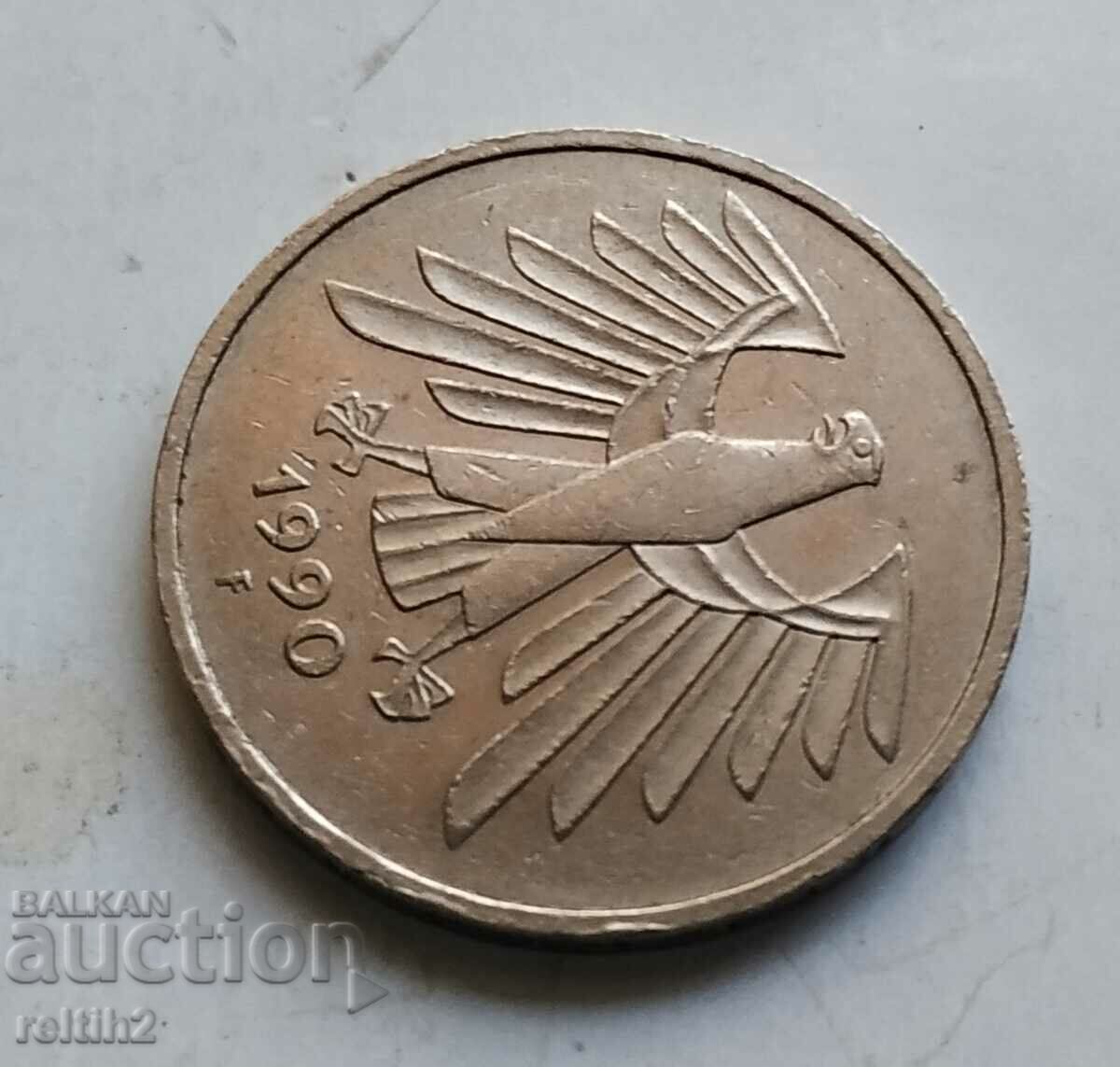 5 stamps Germany 1990 - 5 5 stamps Germany 1990 - 5